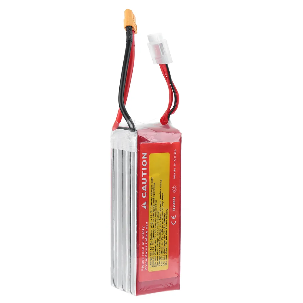 ZOP POWER 22.2V 3500mAh 60C 6S LiPo Battery XT30 Plug for RC Drone