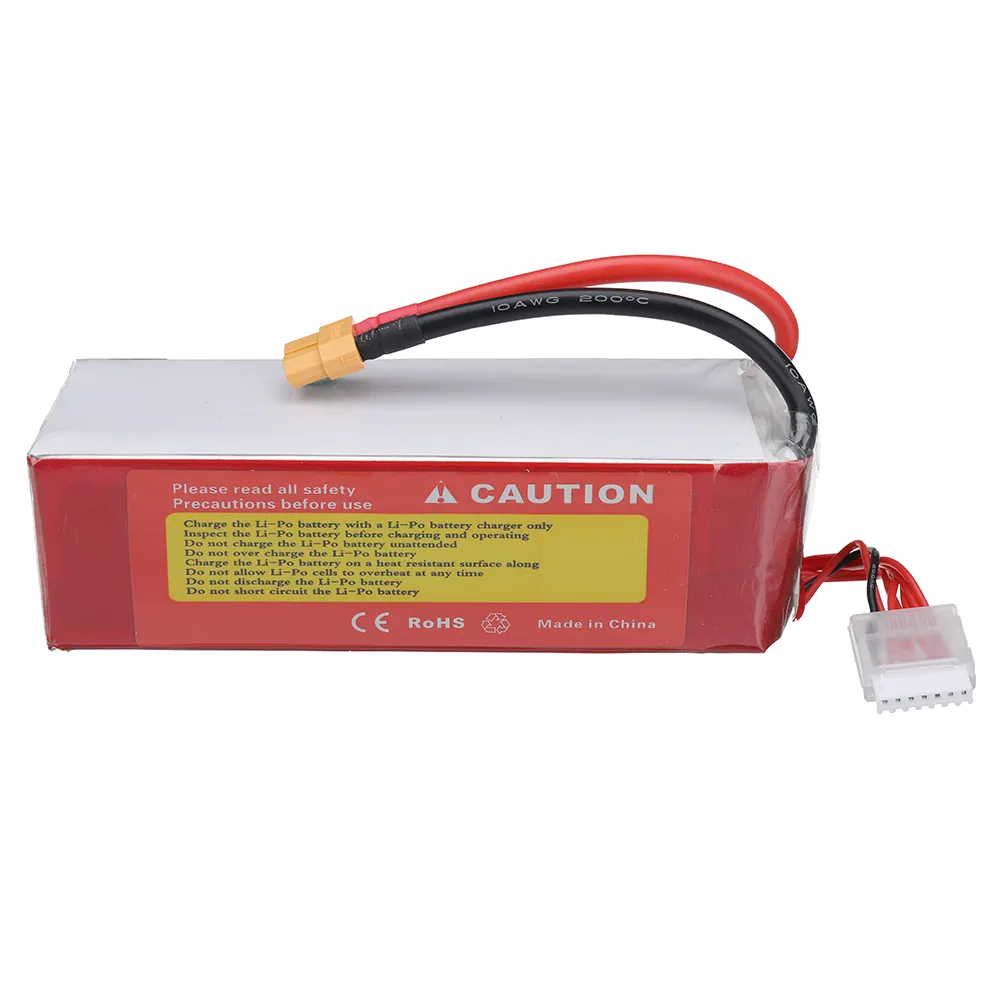 ZOP POWER 22.2V 7000mAh 65C 6S LiPo Battery XT60 Plug for RC Drone ZOP POWER 22.2V 7000mAh 65C 6S LiPo Battery XT60 Plug for RC Drone