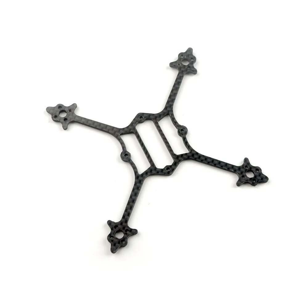 Happymodel Crux3 Spare Part 115mm Wheelbase Carbon Fiber Bottom Plate for RC FPV Racing Drone Happymodel Crux3 Spare Part 115mm Wheelbase Carbon Fiber Bottom Plate for RC FPV Racing Drone
