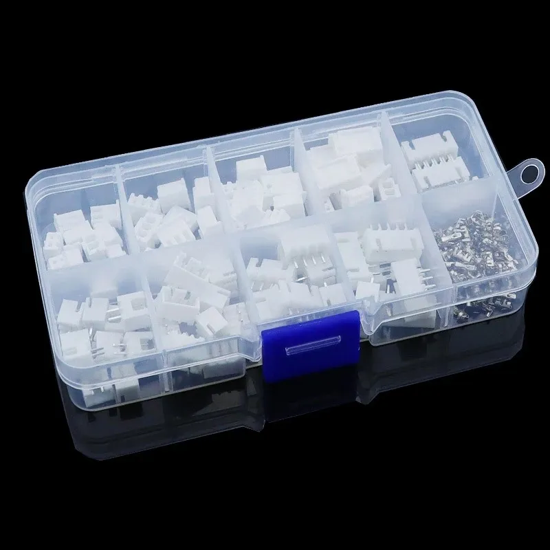 230PCS 2P 3P 4P 5P XH2.54mm Spacing Terminal JST Terminal Connector Kit 230PCS 2P 3P 4P 5P XH2.54mm Spacing Terminal JST Terminal Connector Kit
