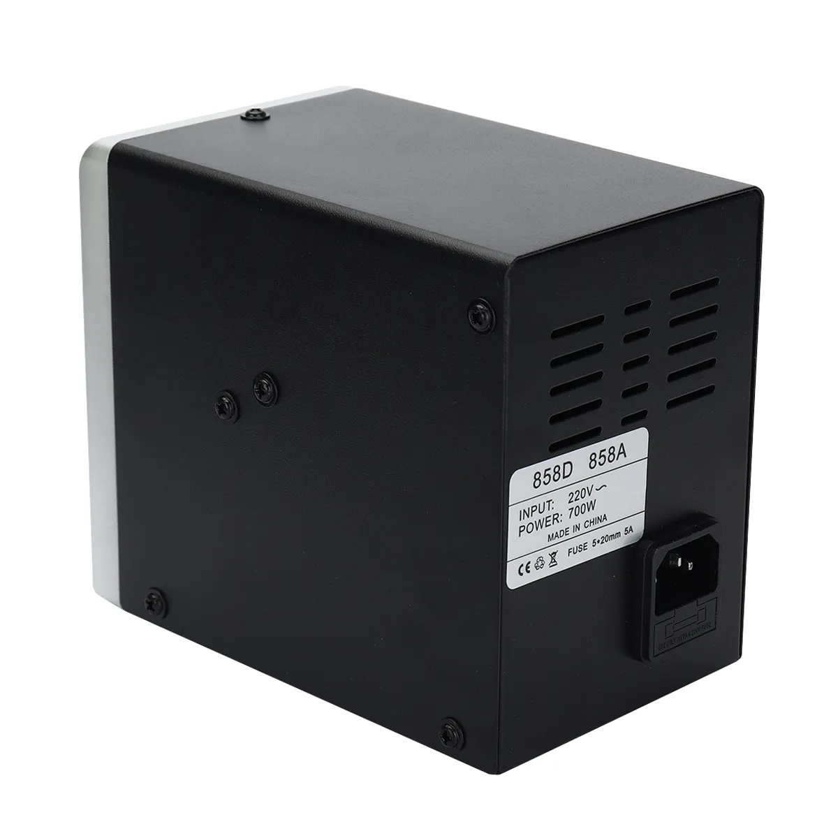 858D 700W BGA Rework Solder Station Soldering Heat Air Gun Station 220V / 110V For SMD SMT Welding Repair 858D 700W BGA Rework Solder Station Soldering Heat Air Gun Station 220V / 110V For SMD SMT Welding Repair