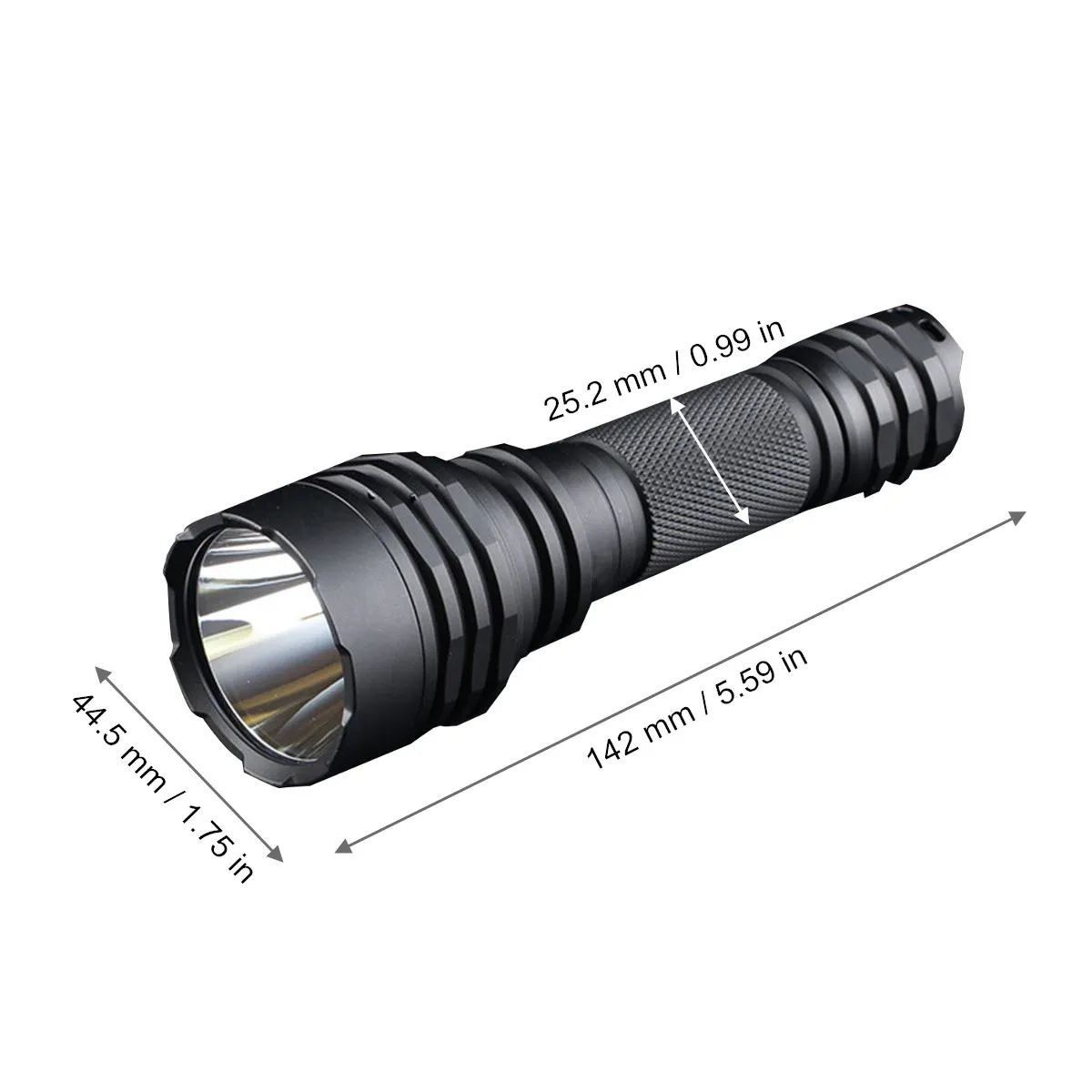 Convoy C8+ SST40 2000 Lumens 6500K 5000K 18650 Flashlight Work Lamp Outdoor Hunting LED Torch C8 Flashlight