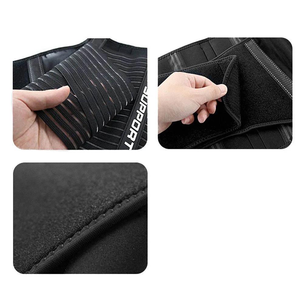 Back Support Belt Brace Lumbar Lower Pain Relief Adjustable Waist Strap Unisex