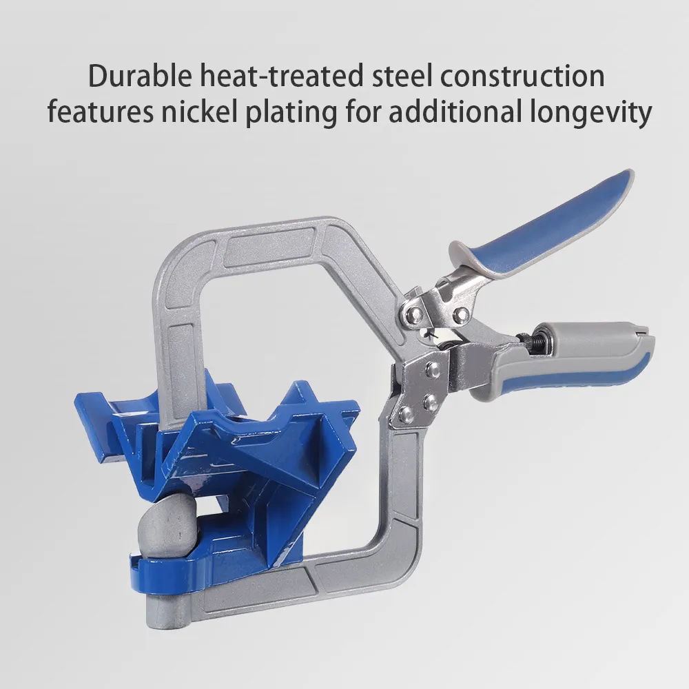90 Degree Auto-adjustable Corner Clamp Face Frame Clamp Woodworking Clamp Quick Right Angle Clamp