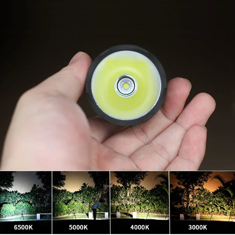 Convoy C8 7135*8 L2 LED 1067.3LM Strong Flashlight Tactical LED Torch Hunting Fishing Camping Light Lantern