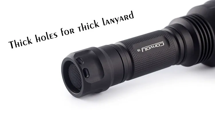 Convoy C8 7135*8 L2 LED 1067.3LM Strong Flashlight Tactical LED Torch Hunting Fishing Camping Light Lantern