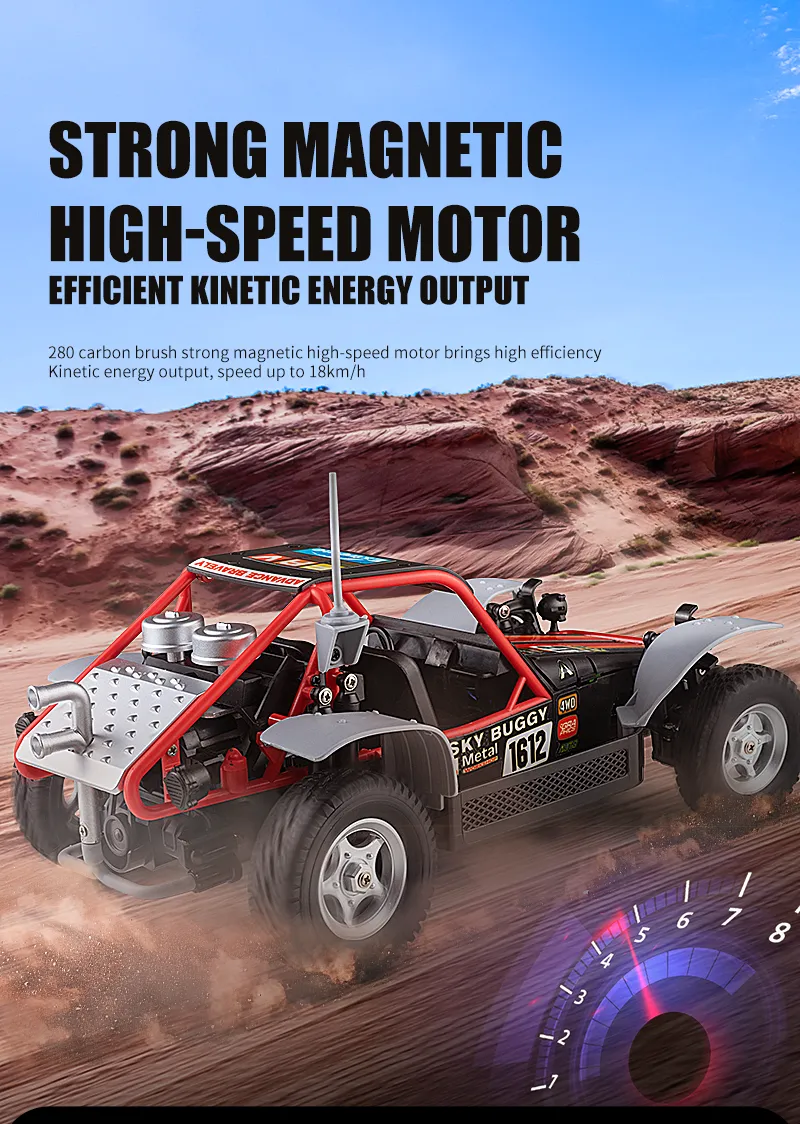 SG PINECONE FOREST 1612 RTR 1/16 2.4G 4WD RC Car Off-Road Full Proportional Vehicles Model Toys