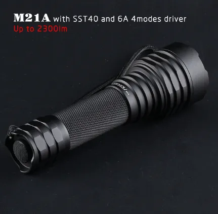 Convoy M21A SST40 2300lm 6500K 21700 18650 Flashlight White Tint LED Torch Convoy M21A SST40 2300lm 6500K 21700 18650 Flashlight White Tint LED Torch