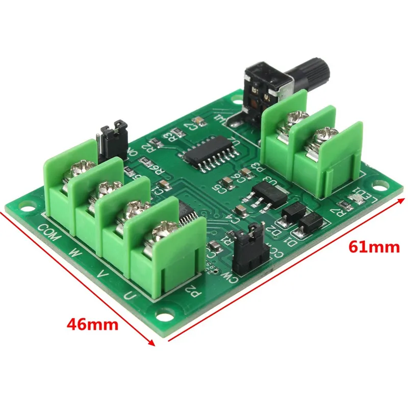 5V-12V DC Brushless Motor Driver Board Controller for Hard Drive Motor 3/4 Wire
