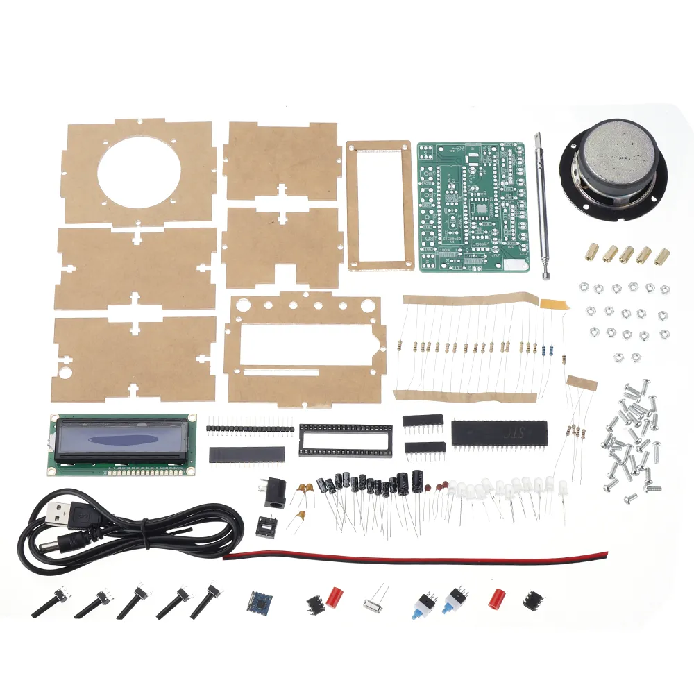 Geekcreit® DIY Radio Electronic Kit Parts 51 Single-chip FM Digital Sound Machine Geekcreit® DIY Radio Electronic Kit Parts 51 Single-chip FM Digital Sound Machine