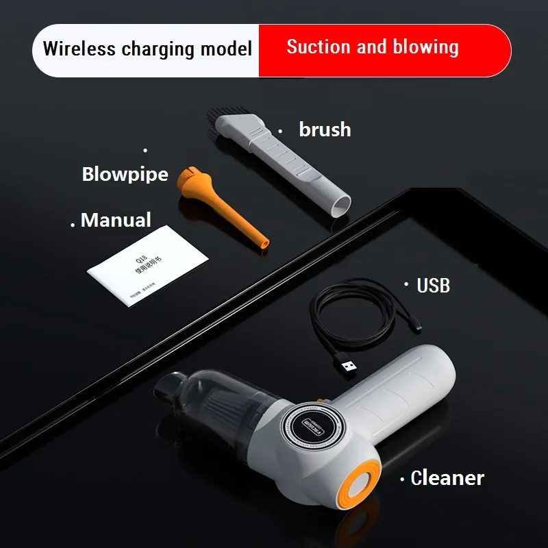120W 4000mbar 2in1 Car Vacuum Cleaner Wireless High Suction Power Rechargeable Household Handheld 120W 4000mbar 2in1 Car Vacuum Cleaner Wireless High Suction Power Rechargeable Household Handheld