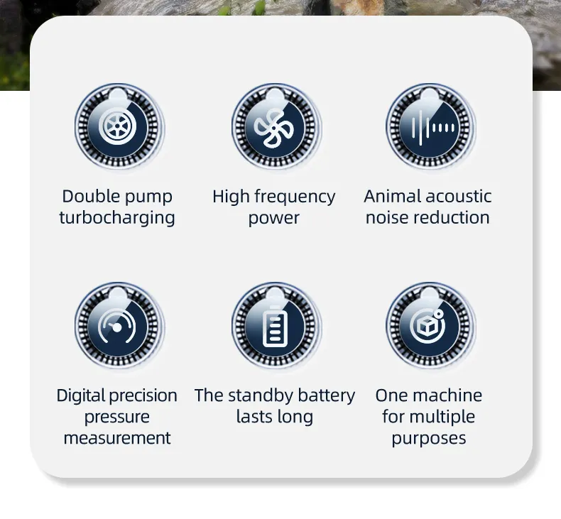 Wireless & Wired Dual-use Air Pump 18000mAh 150PSI Fast Inflation Charging LED Lighting HD Display for Car SUVs Motocycle Bike Ball
