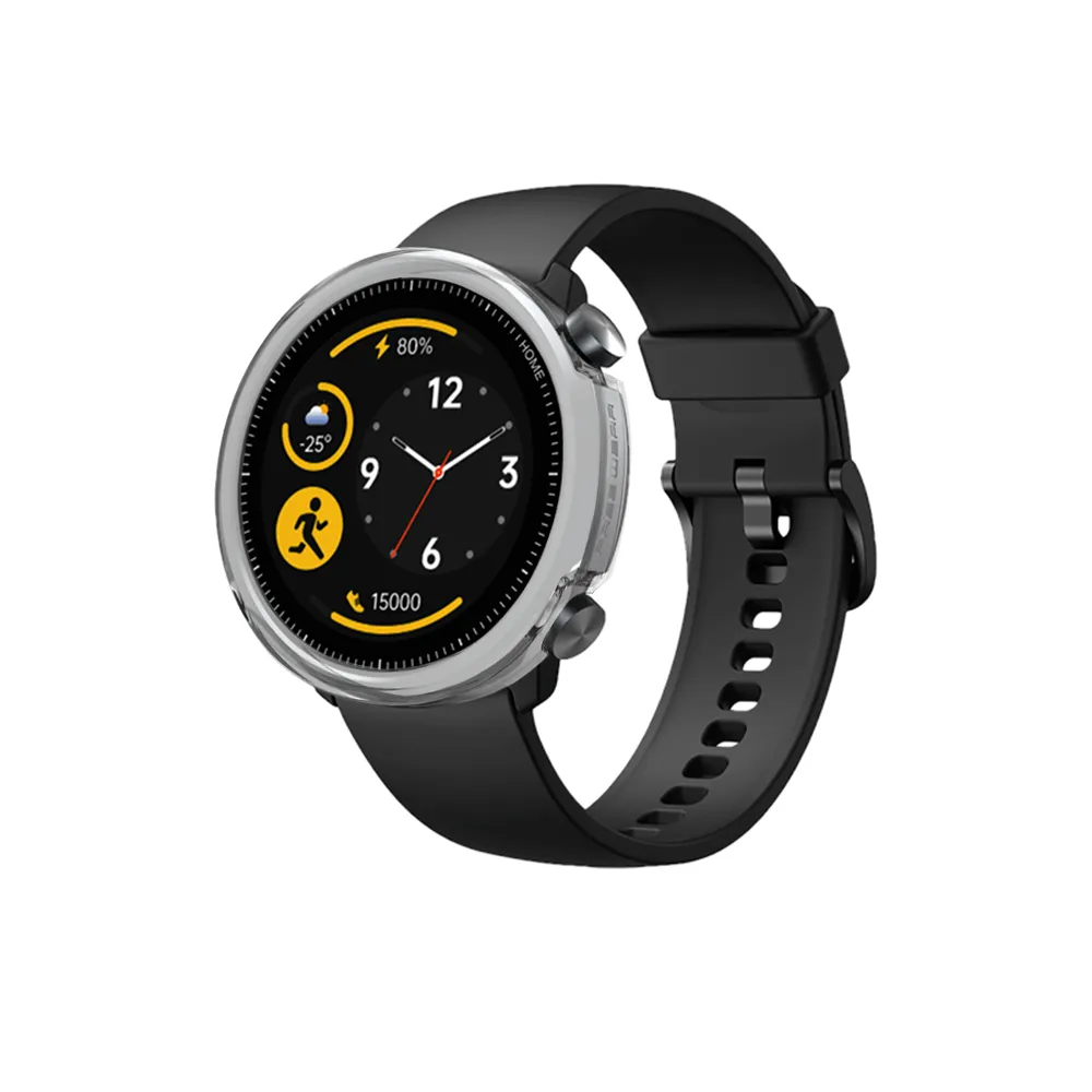 Funda protectora de PC antiarañazos multicolor para reloj Mibro A1 Funda protectora de PC antiarañazos multicolor para reloj Mibro A1