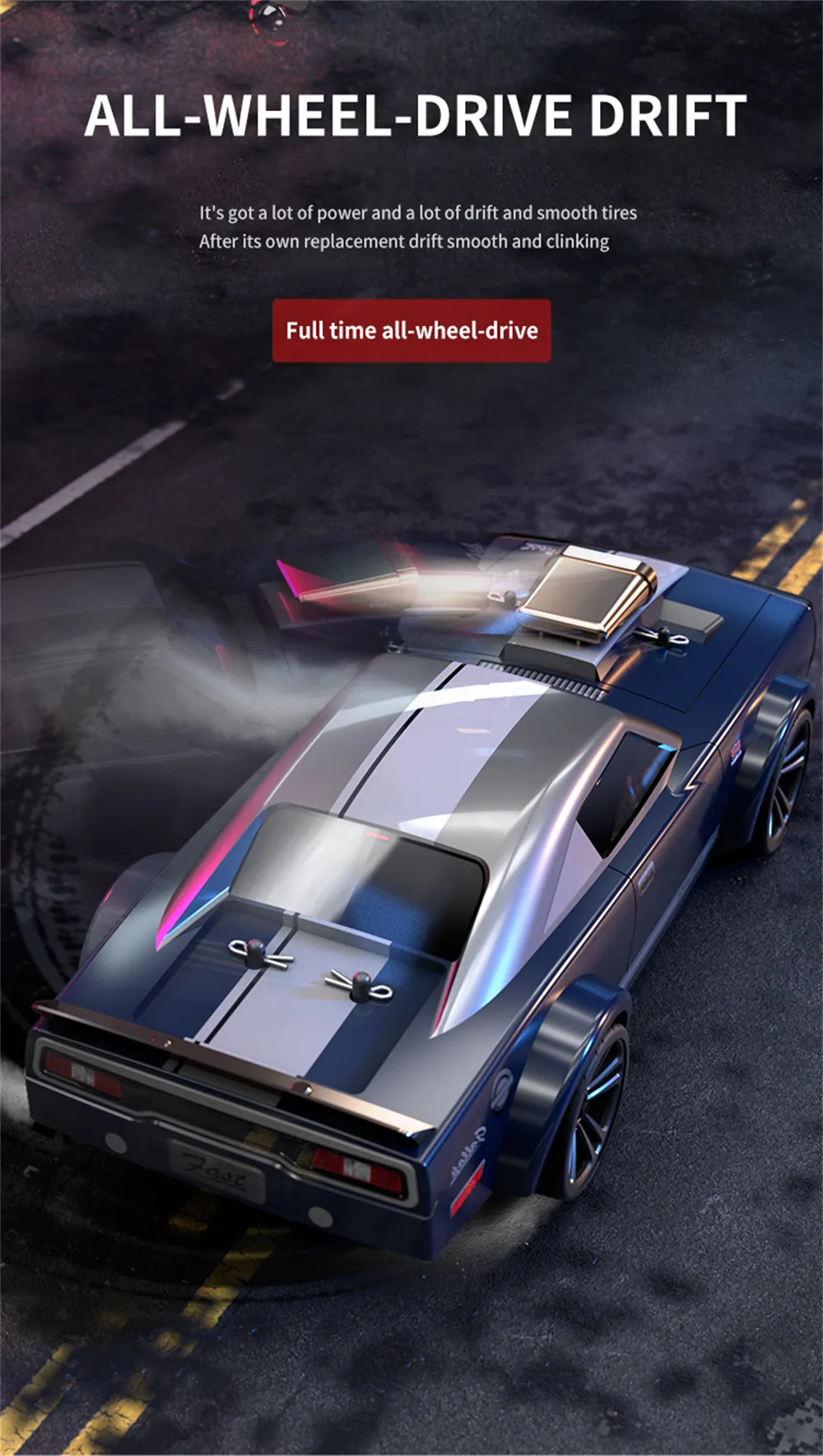 JJRC Q142 RTR 1/14 2.4G 4WD Drift RC Car Retro LED Light High Speed Full Proportional Flat On-Road Classic Vehicles Models Toys JJRC Q142 RTR 1/14 2.4G 4WD Drift RC Car Retro LED Light High Speed Full Proportional Flat On-Road Classic Vehicles Models Toys