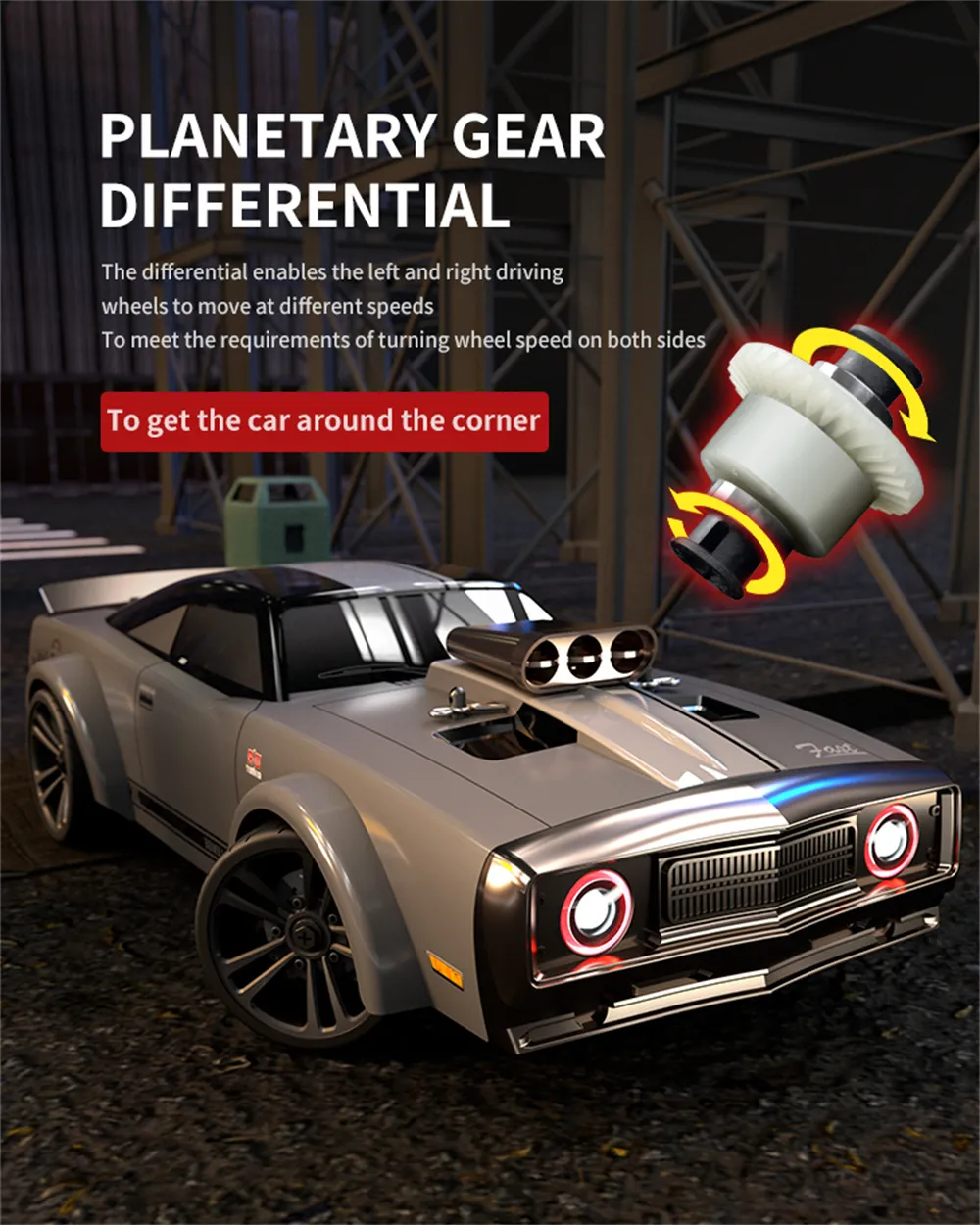 JJRC Q142 RTR 1/14 2.4G 4WD Drift RC Car Retro LED Light High Speed Full Proportional Flat On-Road Classic Vehicles Models Toys JJRC Q142 RTR 1/14 2.4G 4WD Drift RC Car Retro LED Light High Speed Full Proportional Flat On-Road Classic Vehicles Models Toys