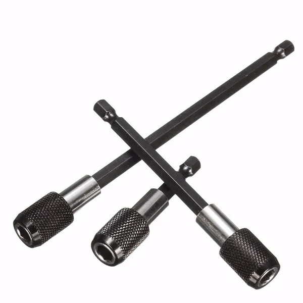 1PC 1/4 Inch Hex Shank Screwdriver Bit Holder 60/100/150mm Connecting Rod