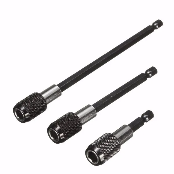1PC 1/4 Inch Hex Shank Screwdriver Bit Holder 60/100/150mm Connecting Rod