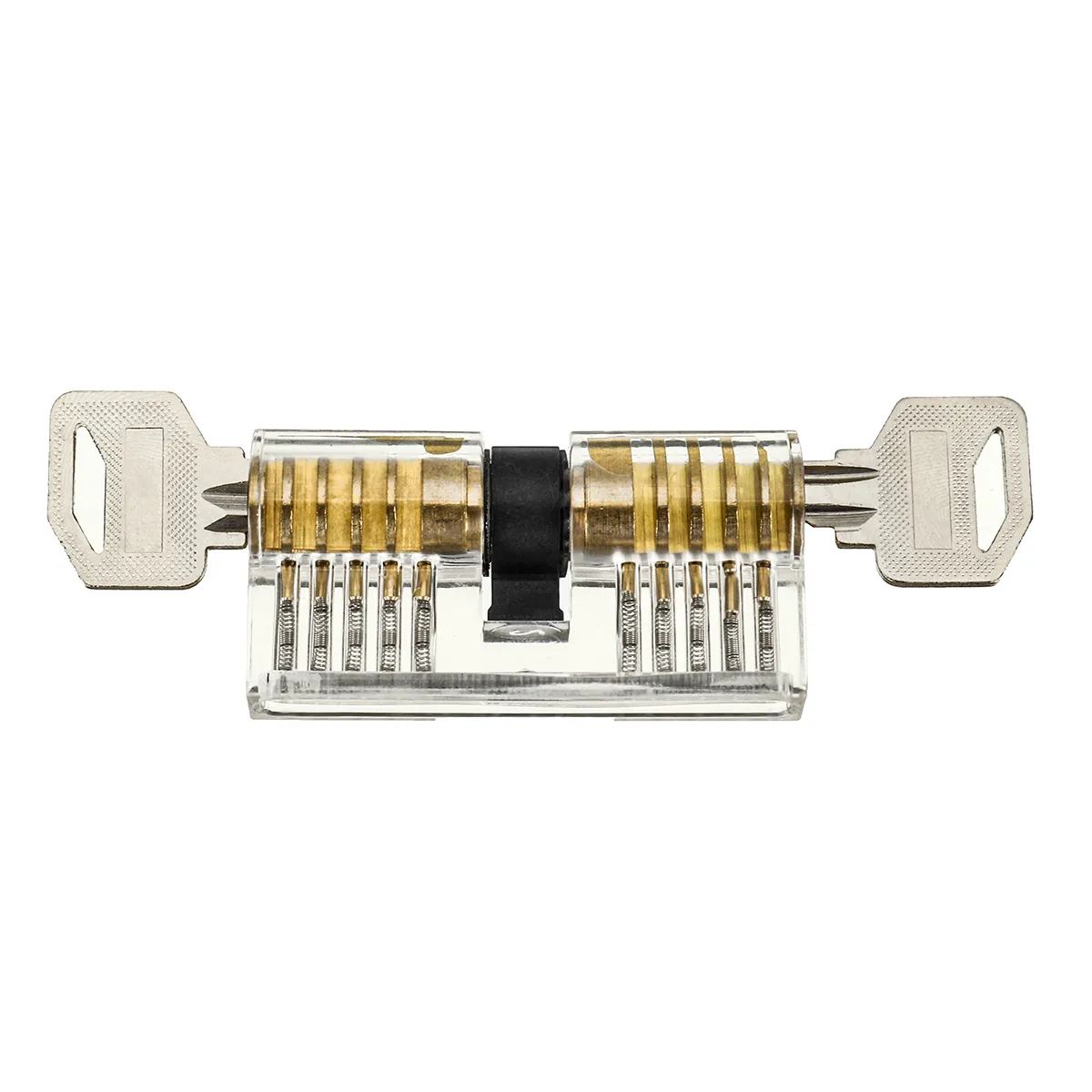 42PCS Stainless Steel Opening Padlock Matching 3 Transparent Practice Locks Quick Opening Padlock Set 42PCS Stainless Steel Opening Padlock Matching 3 Transparent Practice Locks Quick Opening Padlock Set
