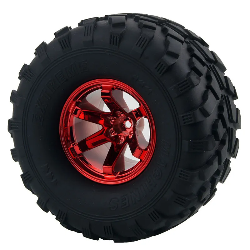 4Pcs Austar Wheel Tires Plastic Wheel Rims for 1/10 RC Crawler HSP HPI Car Parts