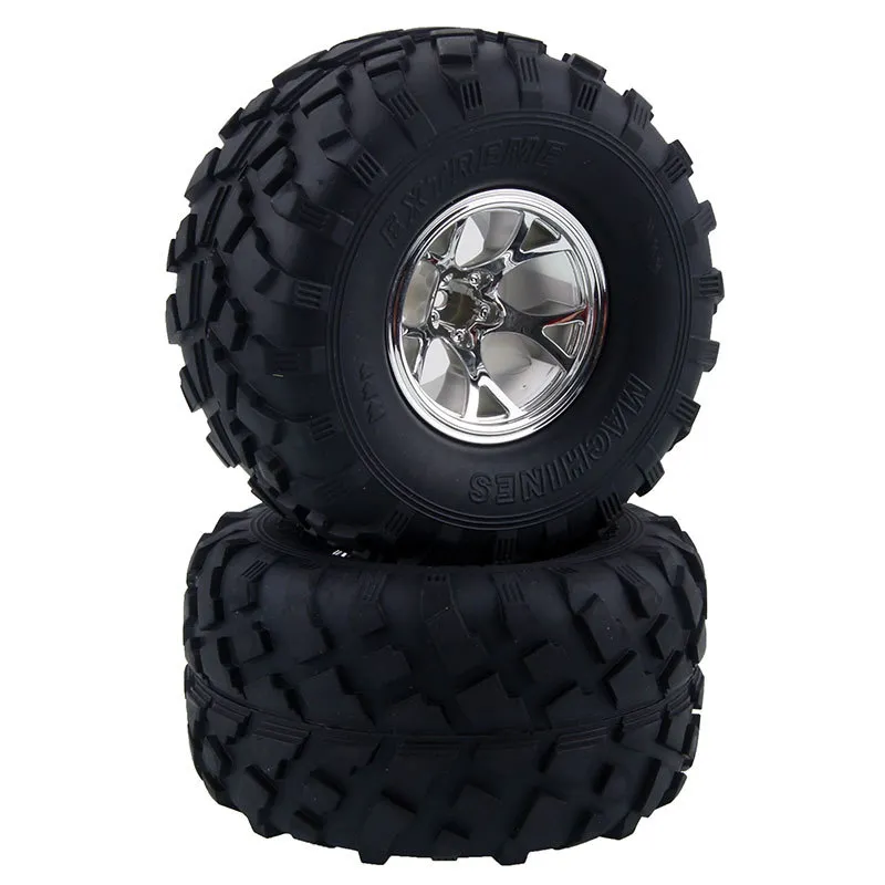 4Pcs Austar Wheel Tires Plastic Wheel Rims for 1/10 RC Crawler HSP HPI Car Parts