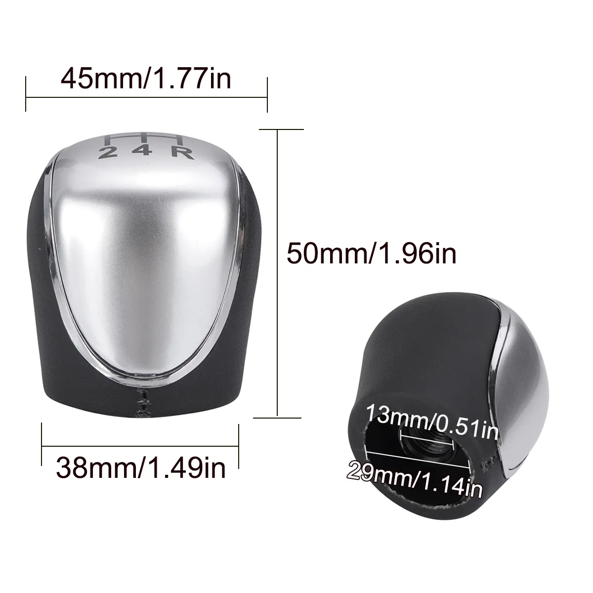 5/6 Speed Manual Gear Shift Knob Stick Lever For Ford Mondeo Mk4 Focus Mk2 MK3 5/6 Speed Manual Gear Shift Knob Stick Lever For Ford Mondeo Mk4 Focus Mk2 MK3