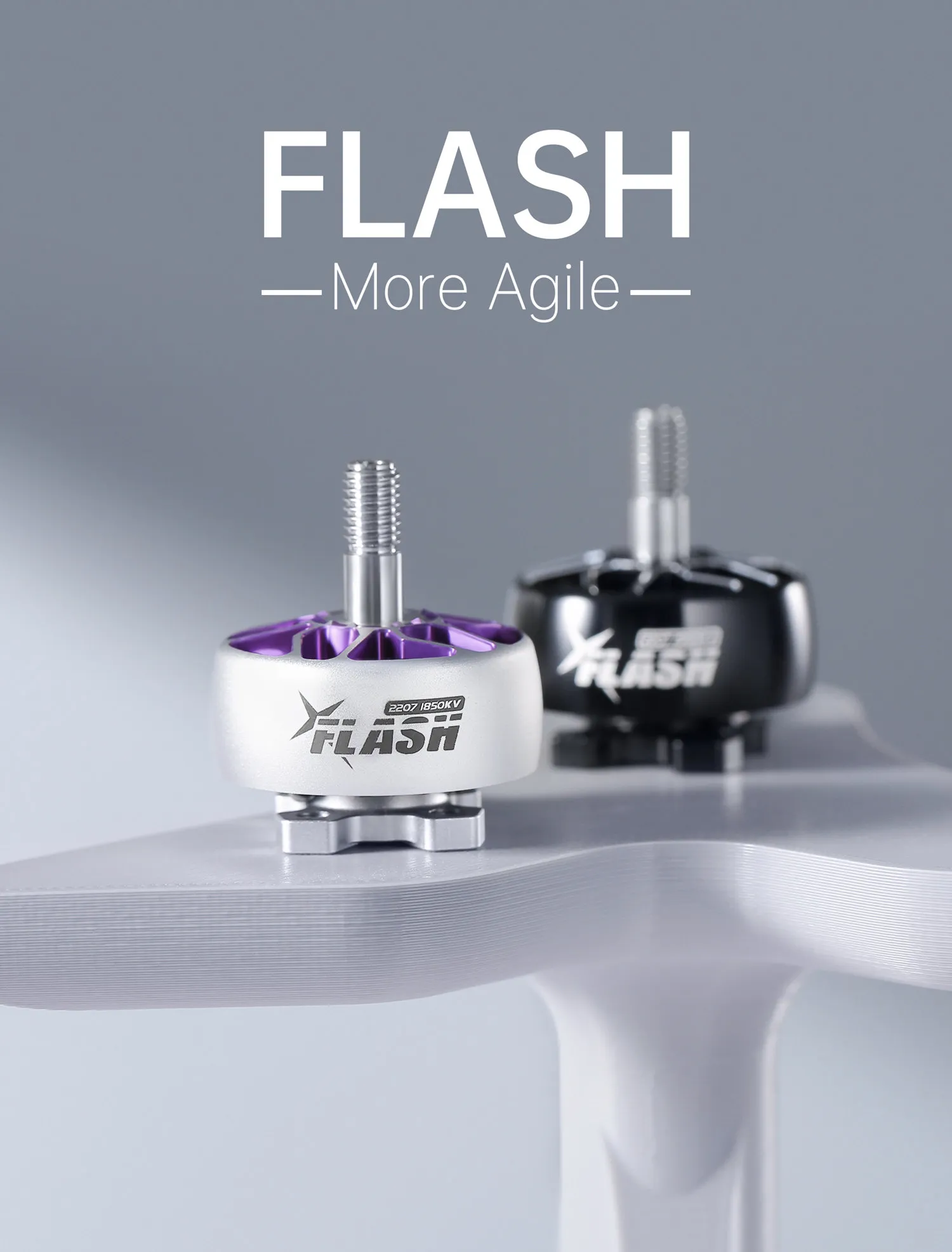 FlyFishRC Flash 2306 1750KV 6S / 2550KV 4S Motore Brushless Unibell per Droni RC Freestyle FPV Racing