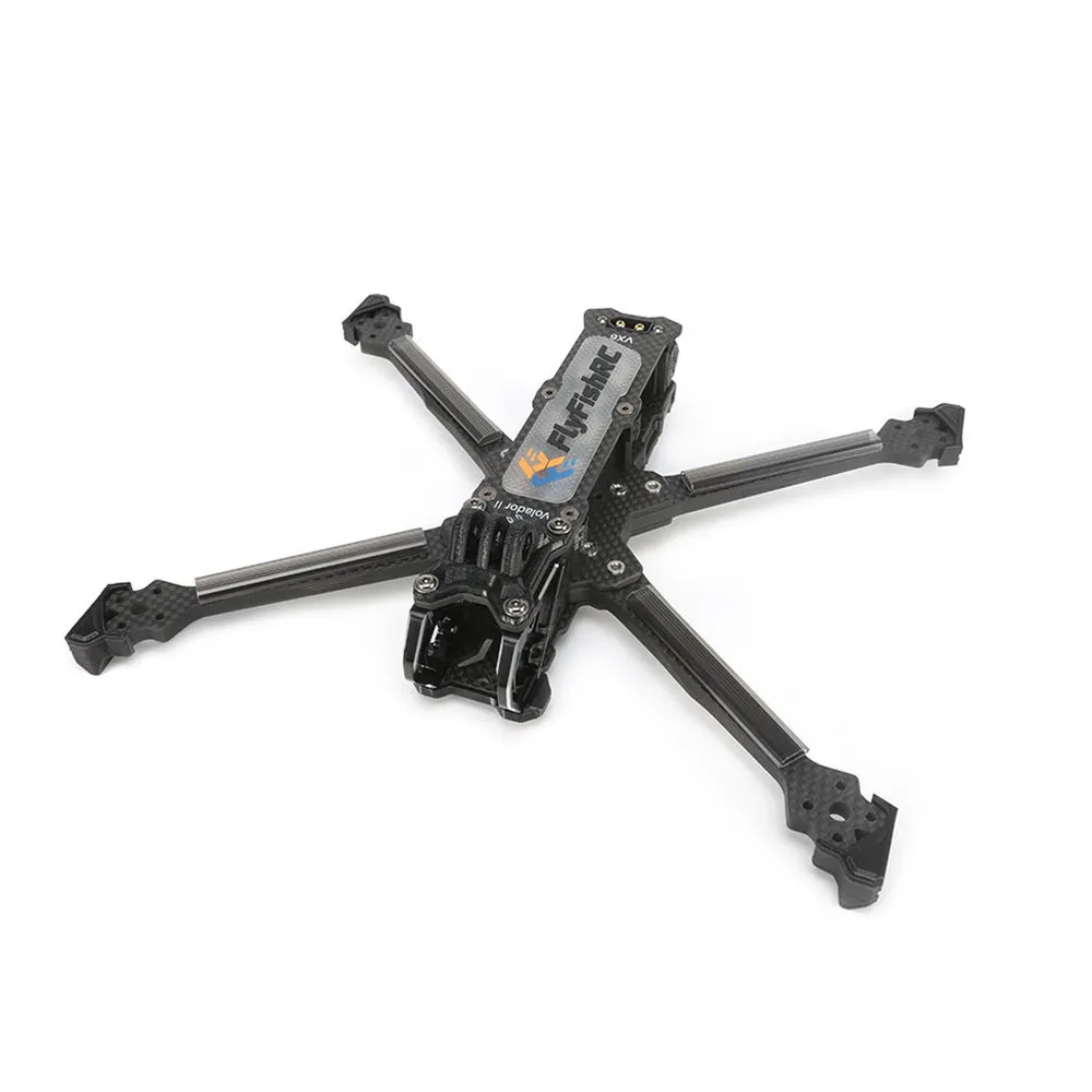 FlyFishRC Volador II VX6 / VD6 V2 T700 Carbon Fiber 6 Inch Deadcat Freestyle Frame Kit Support DJI O3 Air Unit for RC Drone FPV Racing