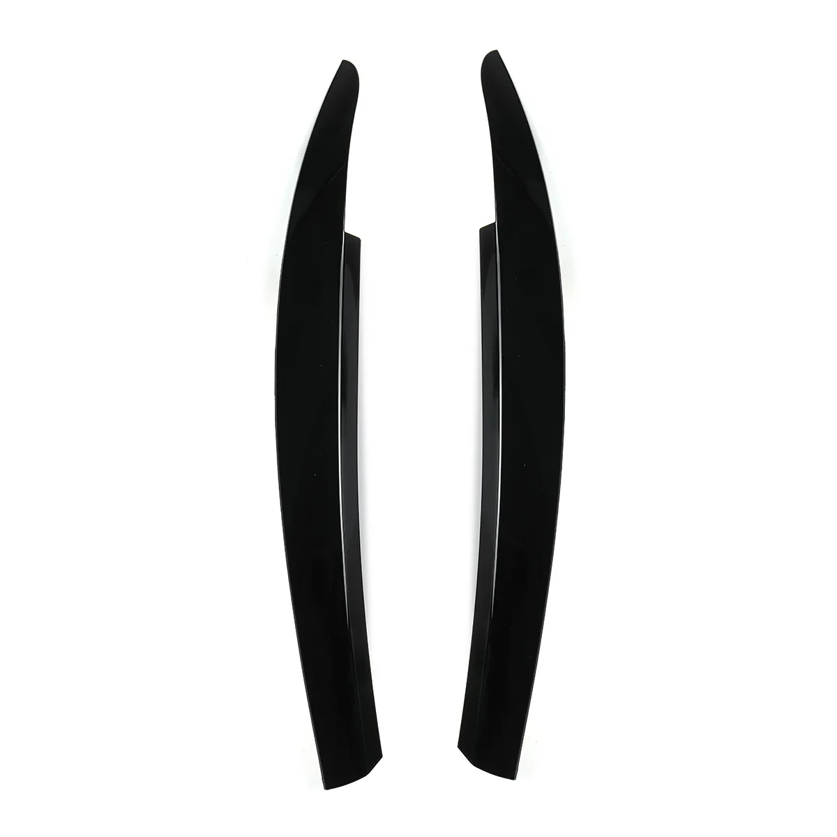 For VW Scirocco R GTS 2008-2017 2pcs Front Headlight Eyelid Eyebrow Trims