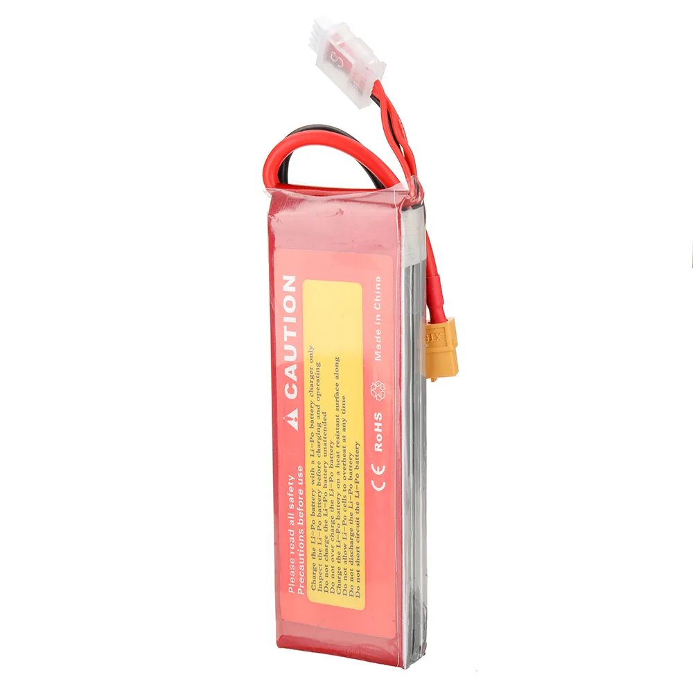 ZOP Power 11.1V 2600mAh 100C 3S LiPo Battery XT60 Plug for RC Drone