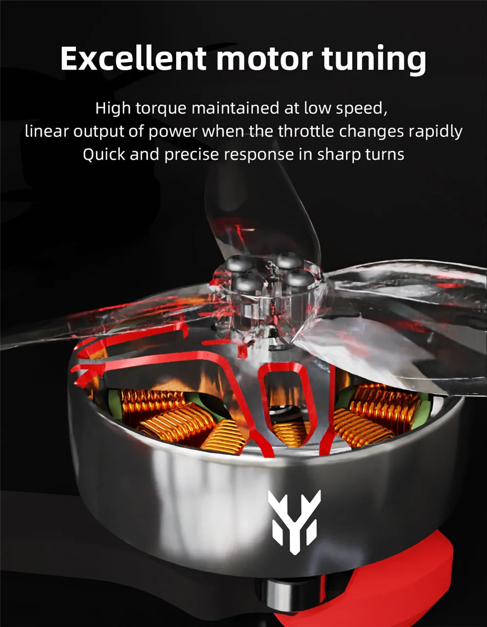 4PCS HGLRC Specter 1804 2450KV 4-6S Brushless Motor 1.5mm Shaft for RC Drone FPV Racing 4PCS HGLRC Specter 1804 2450KV 4-6S Brushless Motor 1.5mm Shaft for RC Drone FPV Racing