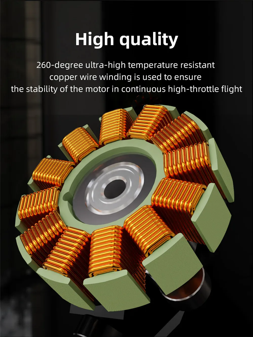 4PCS HGLRC Specter 1804 2450KV 4-6S Brushless Motor 1.5mm Shaft for RC Drone FPV Racing 4PCS HGLRC Specter 1804 2450KV 4-6S Brushless Motor 1.5mm Shaft for RC Drone FPV Racing