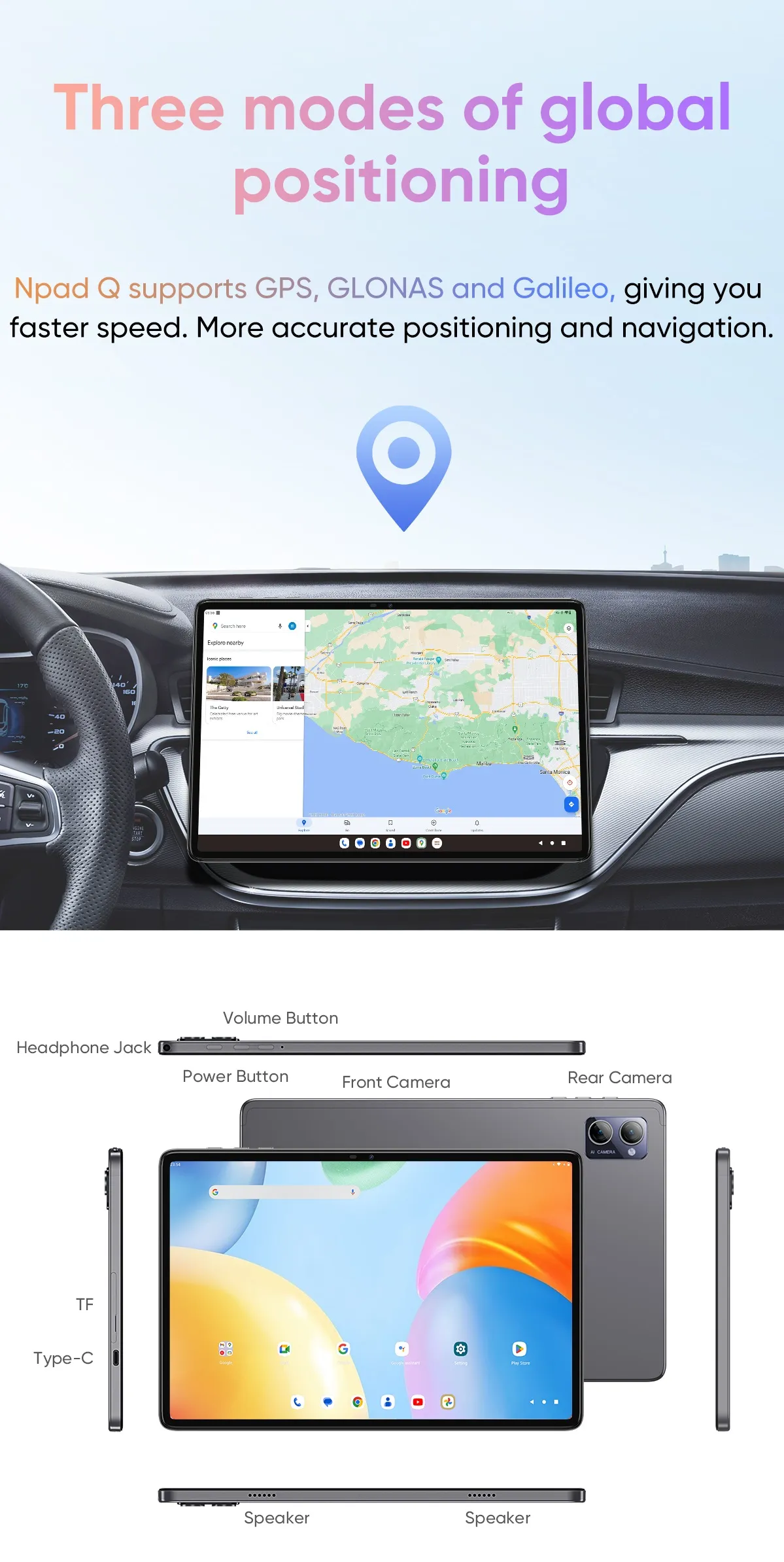 [Updated Version] N-ONE NPad Q MT8183 Octa Core 6GB+6GB RAM 128GB ROM 10.1 Inch Android 13 Tablet