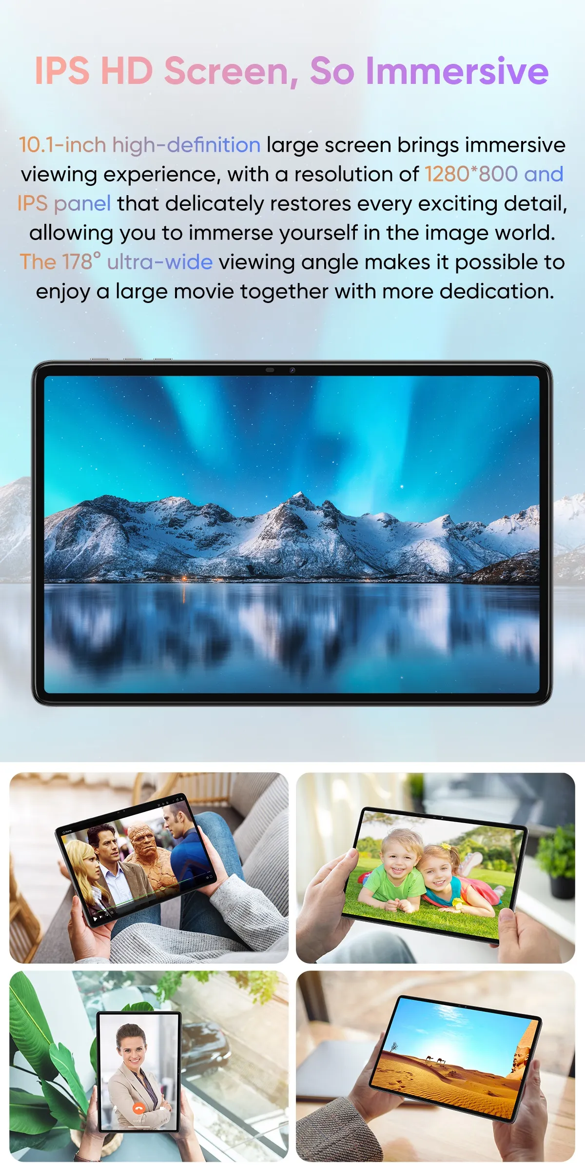 [Updated Version] N-ONE NPad Q MT8183 Octa Core 6GB+6GB RAM 128GB ROM 10.1 Inch Android 13 Tablet