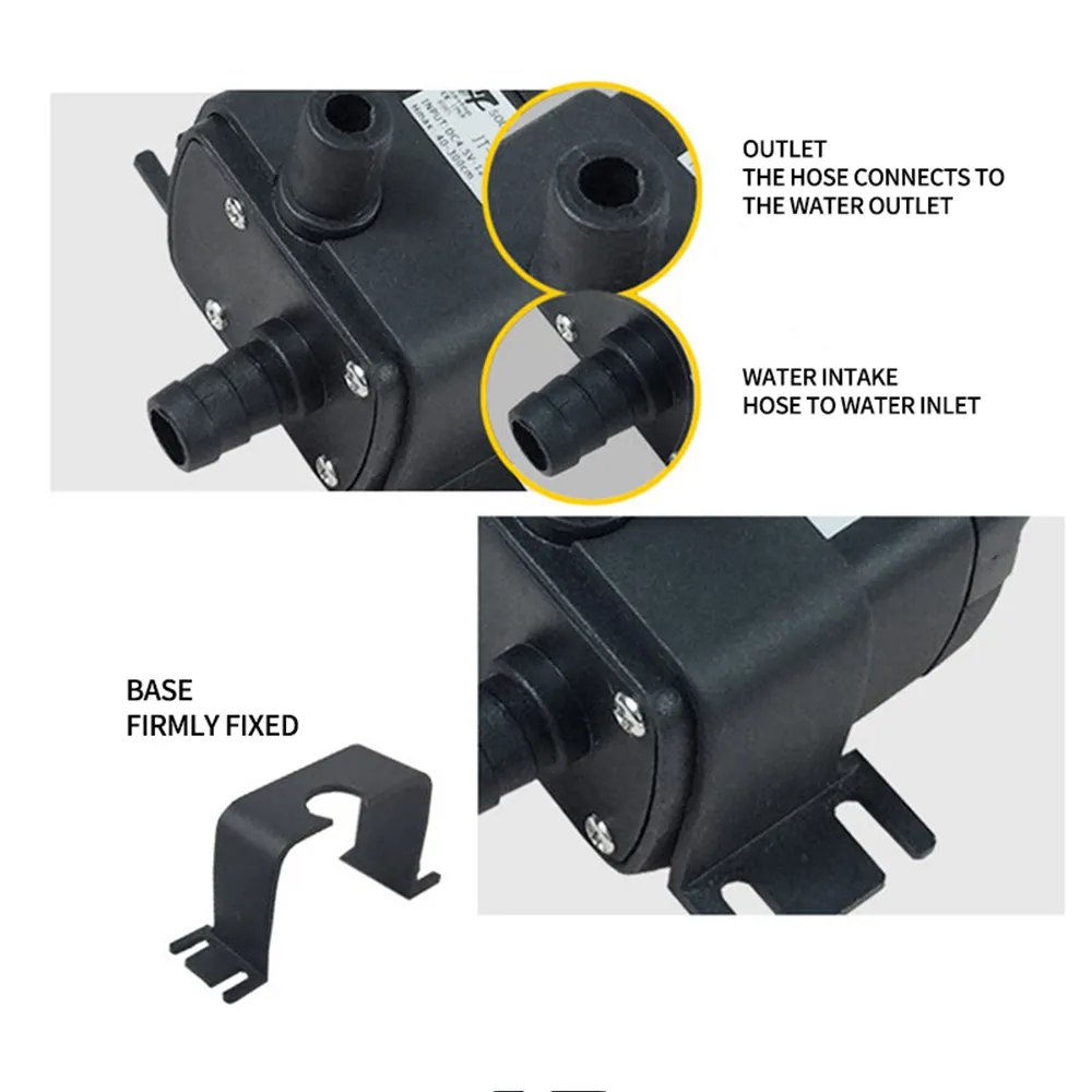 JT-180A Mini DC USB 6-12V Water Pump Efficient and Portable Solution for Your Watering Needs.