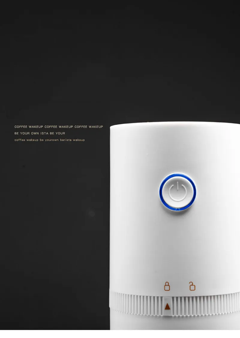 Electric Coffee Grinder Cafe Automatic Coffee Beans Mill Conical Burr Grinder Machine for Home Travel Portable USB Rechargeable Electric Coffee Grinder Cafe Automatic Coffee Beans Mill Conical Burr Grinder Machine for Home Travel Portable USB Rechargeable