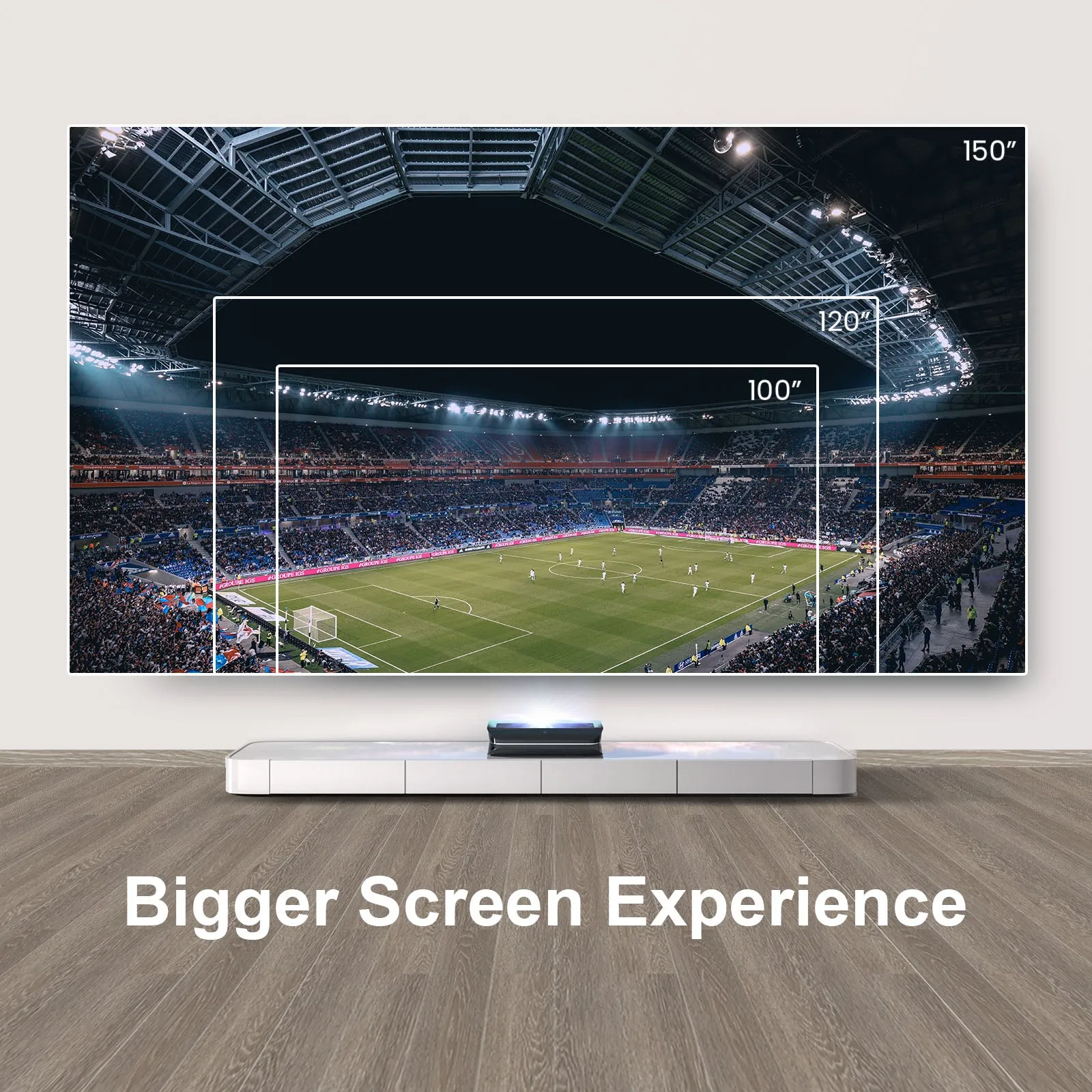 AWOL 120Inch ALR Projector Cinematic Screen UST 16:9 170° Viewing Angle Ambient 95% Ceiling Light Giant Cinema Screen AWOL 120Inch ALR Projector Cinematic Screen UST 16:9 170° Viewing Angle Ambient 95% Ceiling Light Giant Cinema Screen