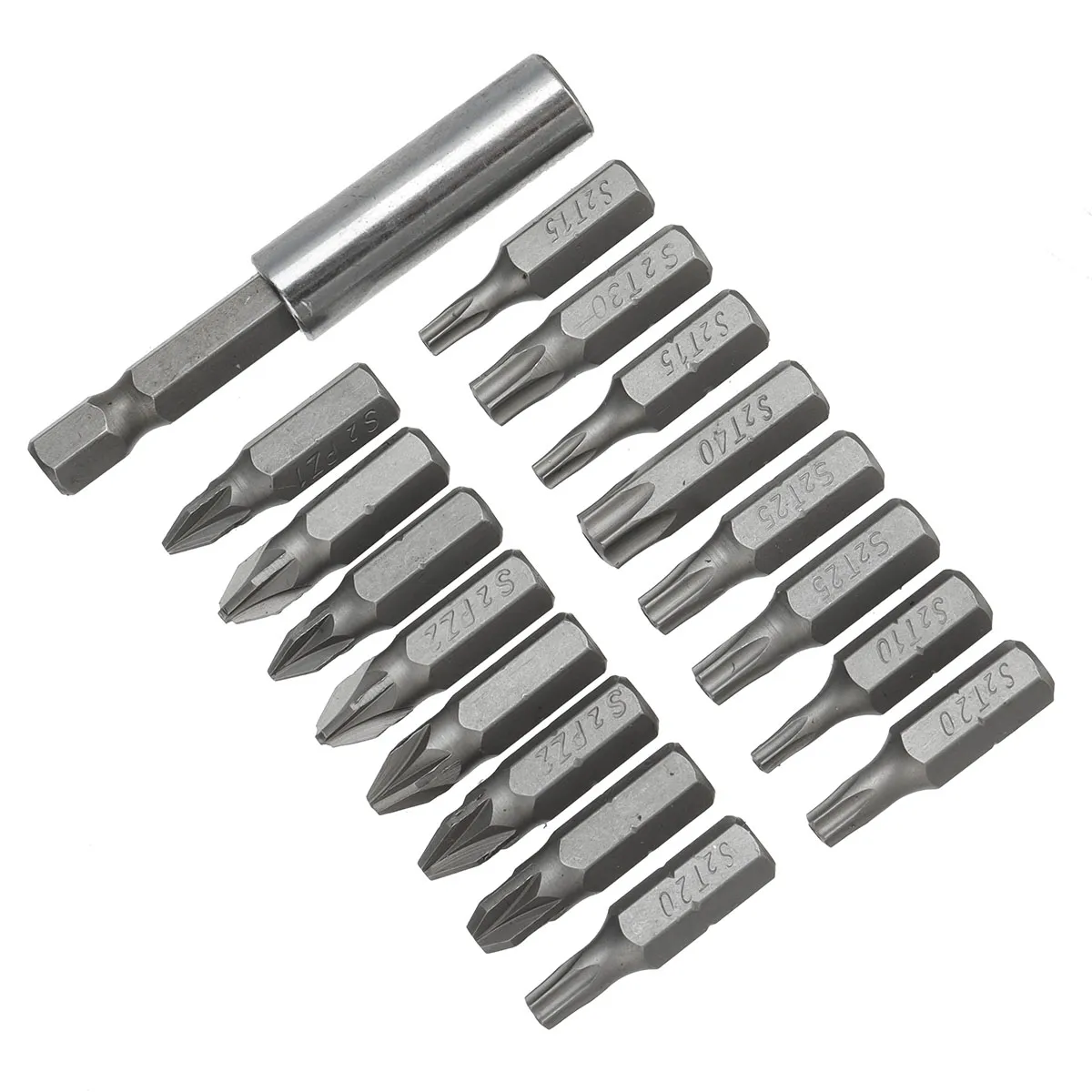 17PCS Socket Screwdriver Metal L-shaped Angle Head Twin Wrench Driver Torx Pozidriv Bit 17PCS Socket Screwdriver Metal L-shaped Angle Head Twin Wrench Driver Torx Pozidriv Bit