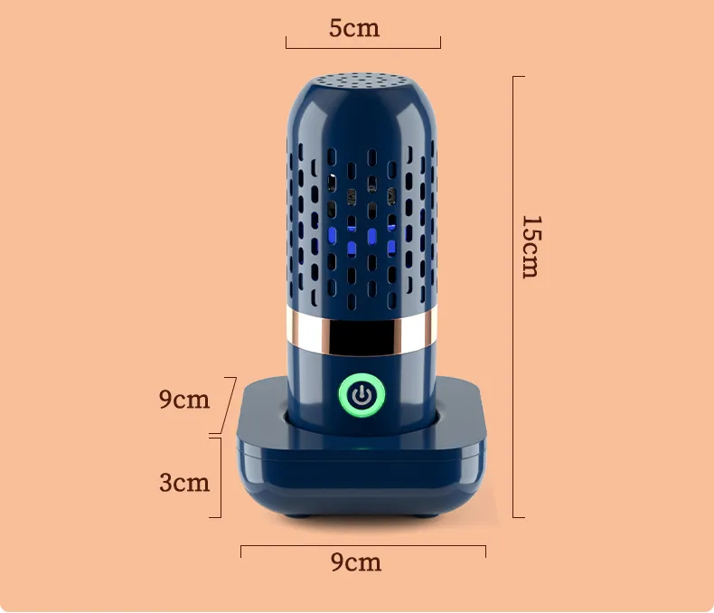 Fruit Vegetable Washing Machine Capsule Shape Wireless Food Purifier Household Pesticide Disinfection Vegetables Cleaner Machine