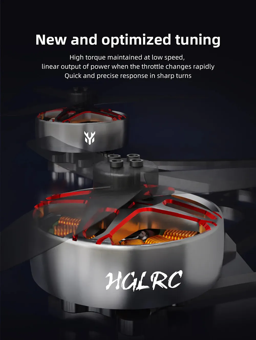 HGLRC SPECTER 1404 2750KV 4-6S Brushless Motor 1.5mm Shaft for 2 Inch Tiny Whoop 4 Inch Toothpick FPV Drone RC Racing HGLRC SPECTER 1404 2750KV 4-6S Brushless Motor 1.5mm Shaft for 2 Inch Tiny Whoop 4 Inch Toothpick FPV Drone RC Racing