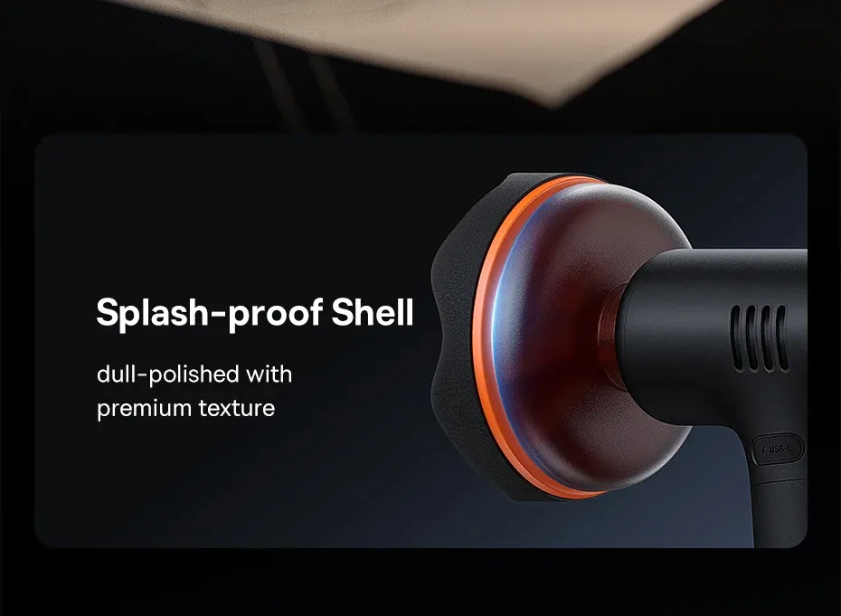 Baseus Car Polishing Machine Cordless Mini Electric Polisher With Adjust Speed Cordless Polish For Car Home