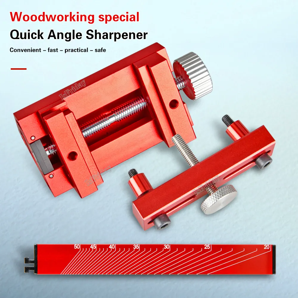 Aluminum Alloy Honing Guide Tool Sharpening Holder Of Whetstone for Wood Chisel Sharpening Jig Roller and Kitchen Gadgets