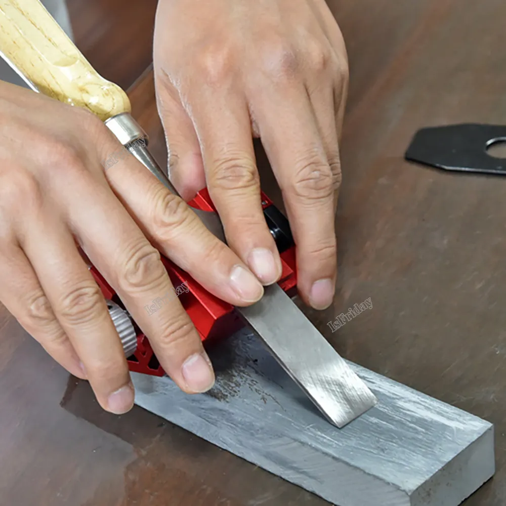 Aluminum Alloy Honing Guide Tool Sharpening Holder Of Whetstone for Wood Chisel Sharpening Jig Roller and Kitchen Gadgets