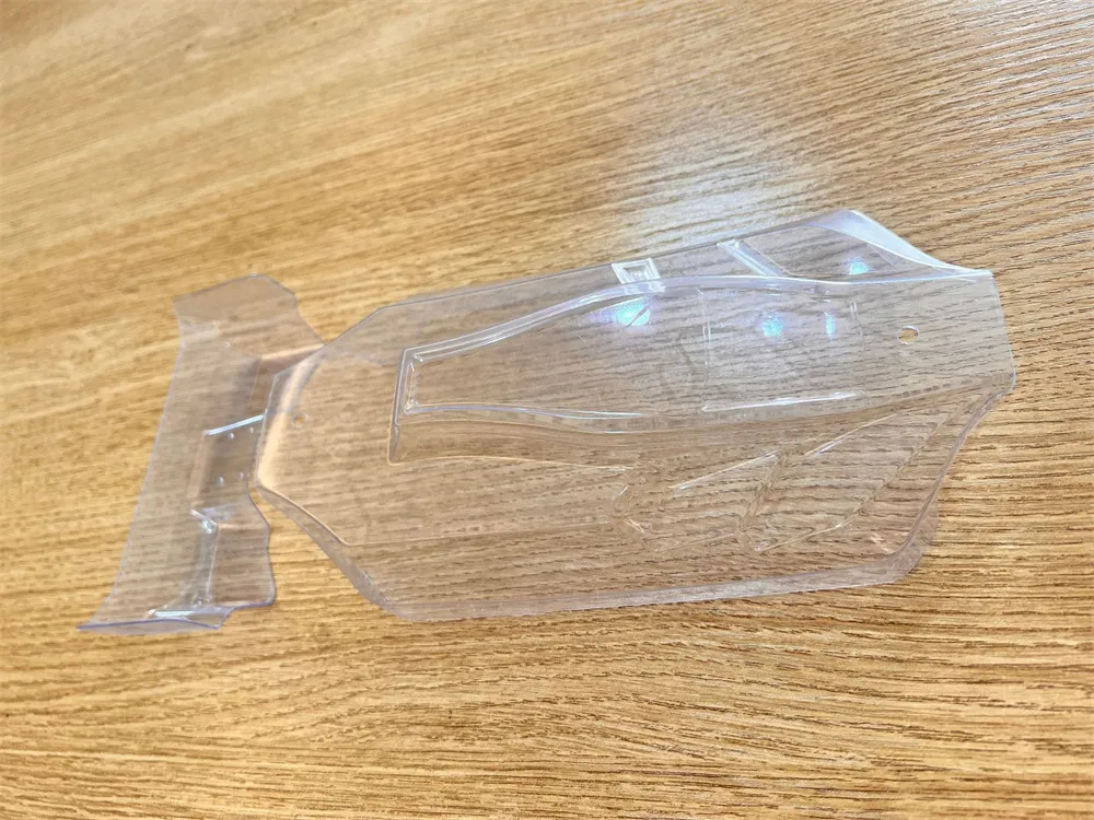 Upgraded Transparent Clear Body Shell for Wltoys 124017 124019 1/12 RC Car Vehicles Models DIY Spare Parts