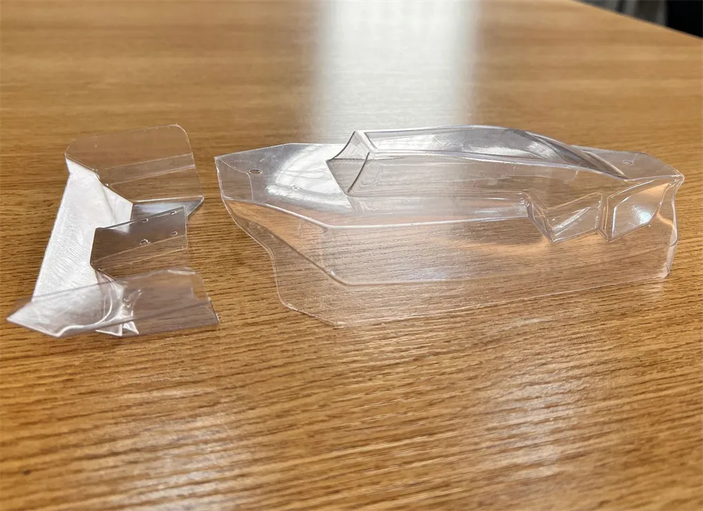 Upgraded Transparent Clear Body Shell for Wltoys 124017 124019 1/12 RC Car Vehicles Models DIY Spare Parts