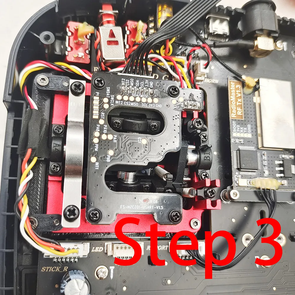 QY3D Transmitter Hall Gimbal Mount Seat for RadioMaster Boxer Radio Controller DIY Accessories QY3D Transmitter Hall Gimbal Mount Seat for RadioMaster Boxer Radio Controller DIY Accessories