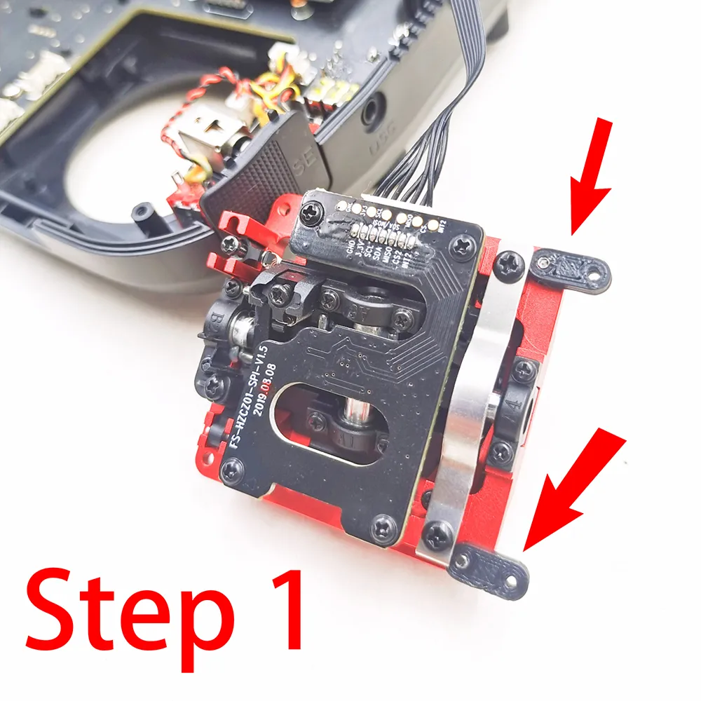 QY3D Transmitter Hall Gimbal Mount Seat for RadioMaster Boxer Radio Controller DIY Accessories QY3D Transmitter Hall Gimbal Mount Seat for RadioMaster Boxer Radio Controller DIY Accessories