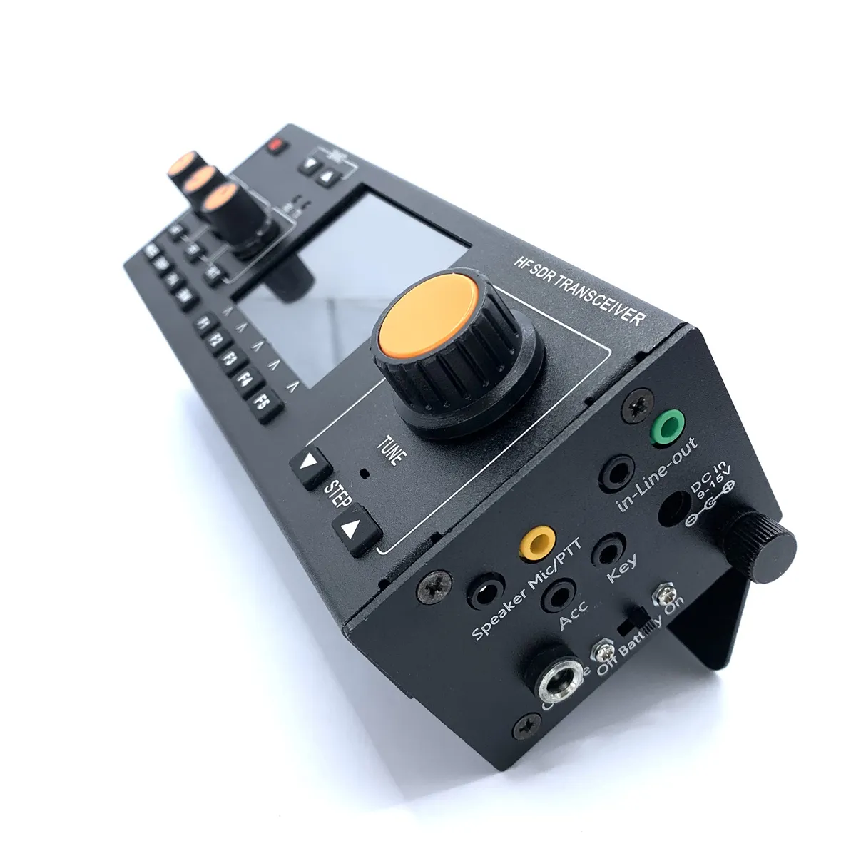 RS-918 Plus HF SDR Transceiver MCHF-QRP Transceiver Amateur Shortwave Radio With Microphone Charger 3.4AH