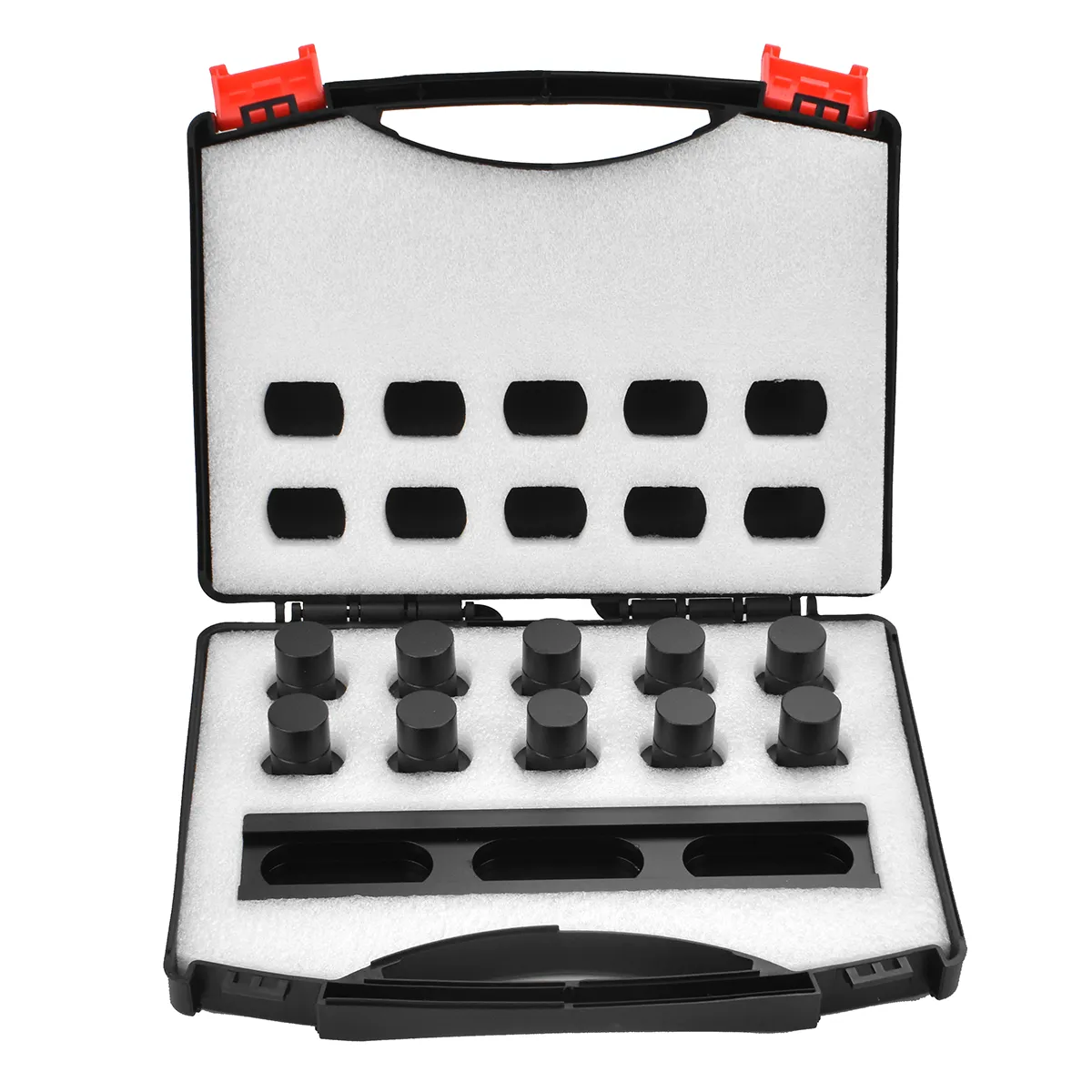 Fonson Woodworking Planing Stop with 10pcs Dog Hole Bench Dog Clamp Desktop Tenon Workbench Table Accessories Fonson Woodworking Planing Stop with 10pcs Dog Hole Bench Dog Clamp Desktop Tenon Workbench Table Accessories