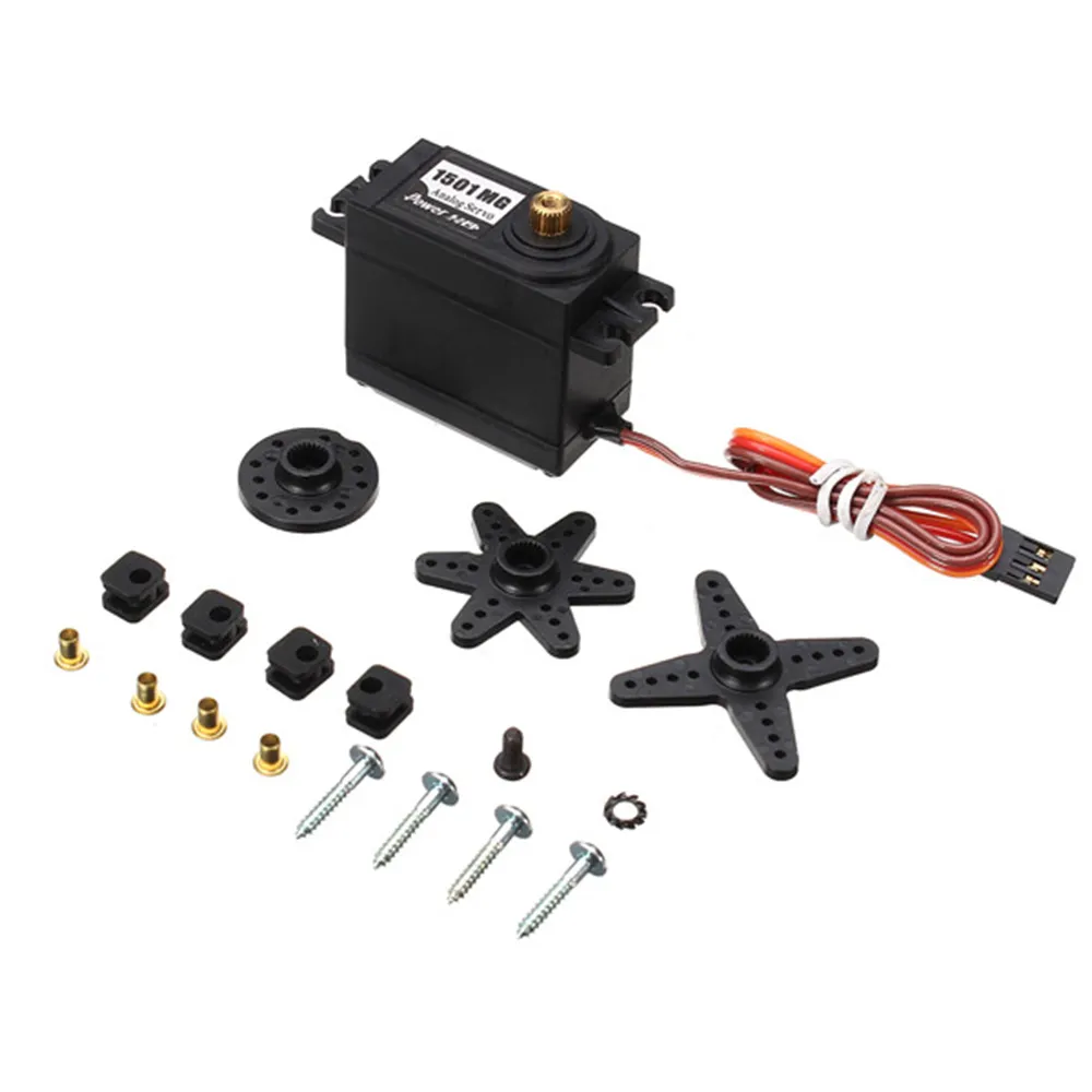 Power HD-1501MG 180° 17KG Large Torque Servo for Futaba RC Car/Robot Power HD-1501MG 180° 17KG Large Torque Servo for Futaba RC Car/Robot