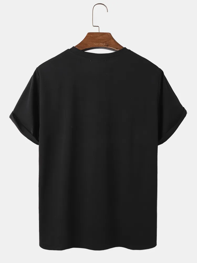 ChArmkpR Mens Ethnic Totem Print Crew Neck Short Sleeve T-Shirts ChArmkpR Mens Ethnic Totem Print Crew Neck Short Sleeve T-Shirts